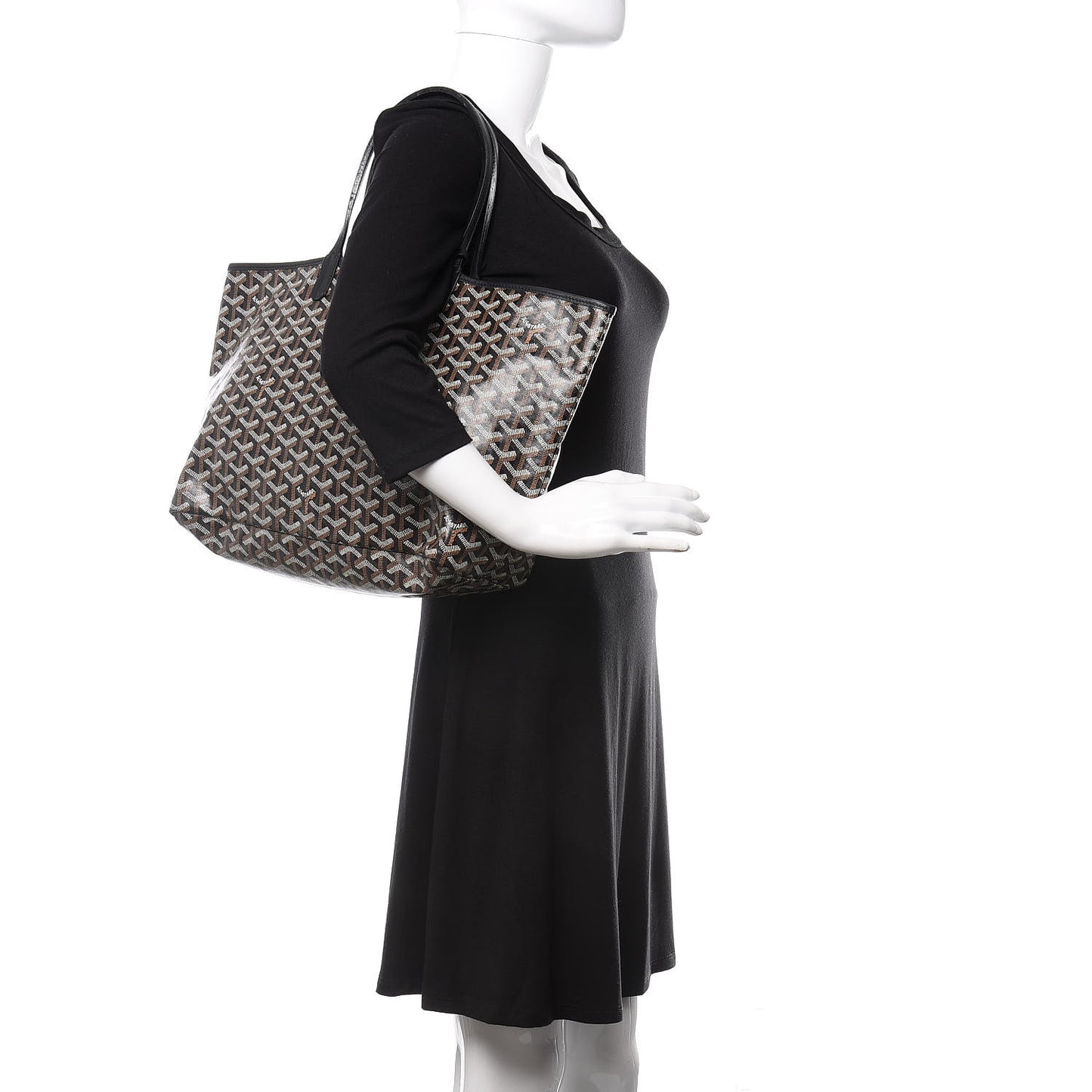 Goyardine Saint Louis PM Black