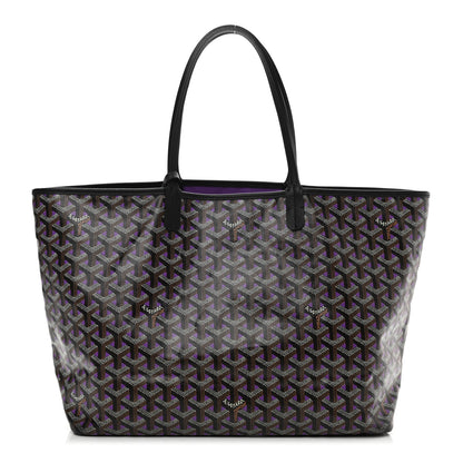 Goyard Goyardine Saint Louis Claire Voie PM Black Violet 3 of 14