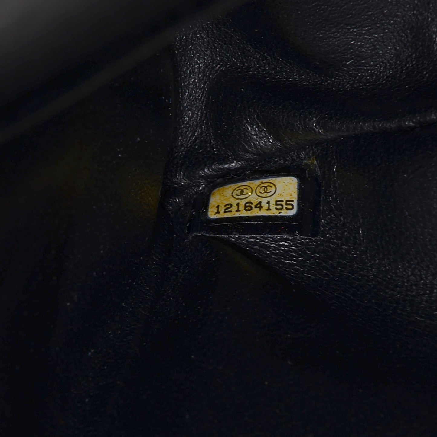 Glazed Calfskin 2.55 Reissue 227 Flap Black