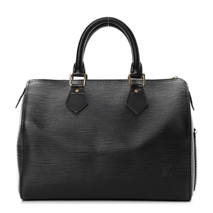 Louis Vuitton Epi Speedy 25 Black 1 of 22