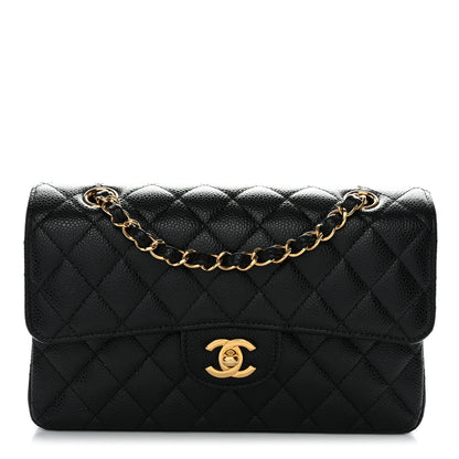 Chanel Caviar Quilted Small Double Flap Black 1 of 11