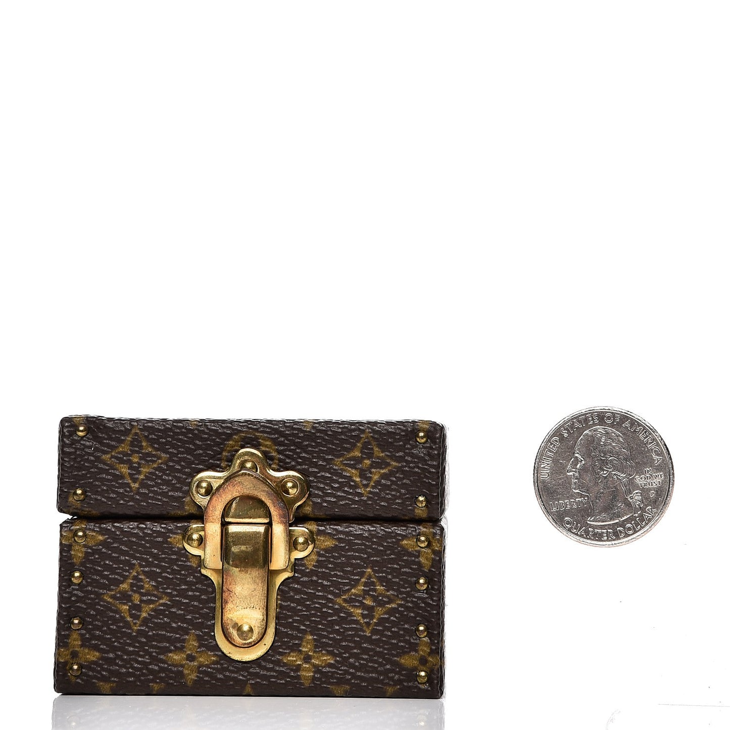 Monogram Ring Box Mini Trunk Case