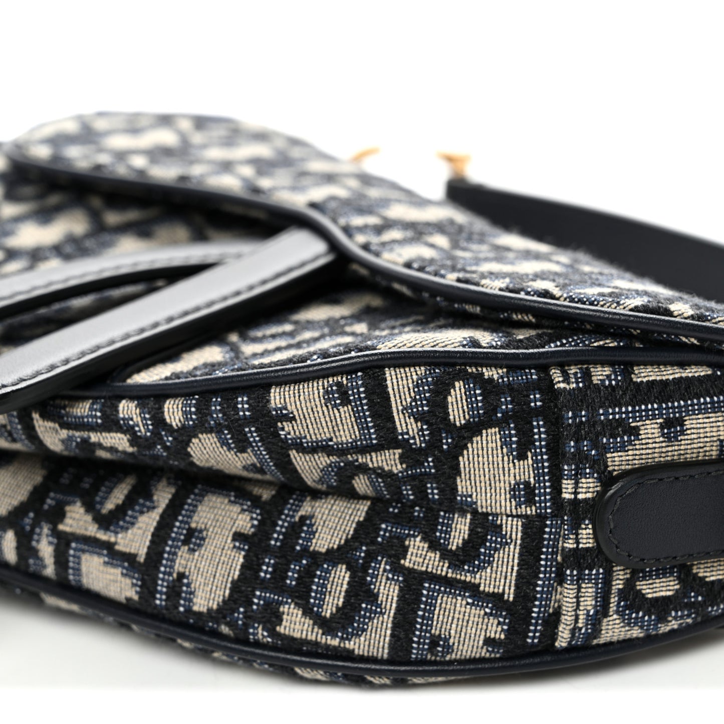 Oblique Mini Saddle Bag Blue