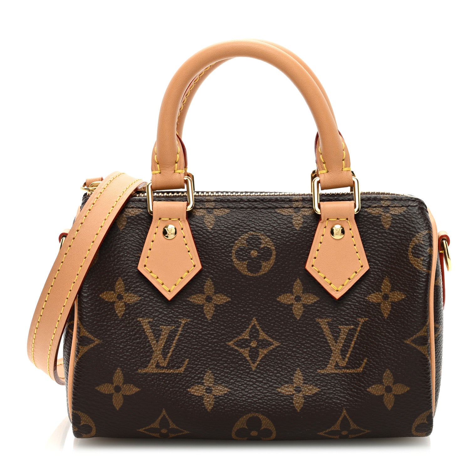 Louis Vuitton Monogram Nano Speedy Bandouliere 1 of 7