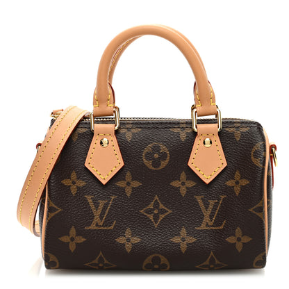 Louis Vuitton Monogram Nano Speedy Bandouliere 1 of 7