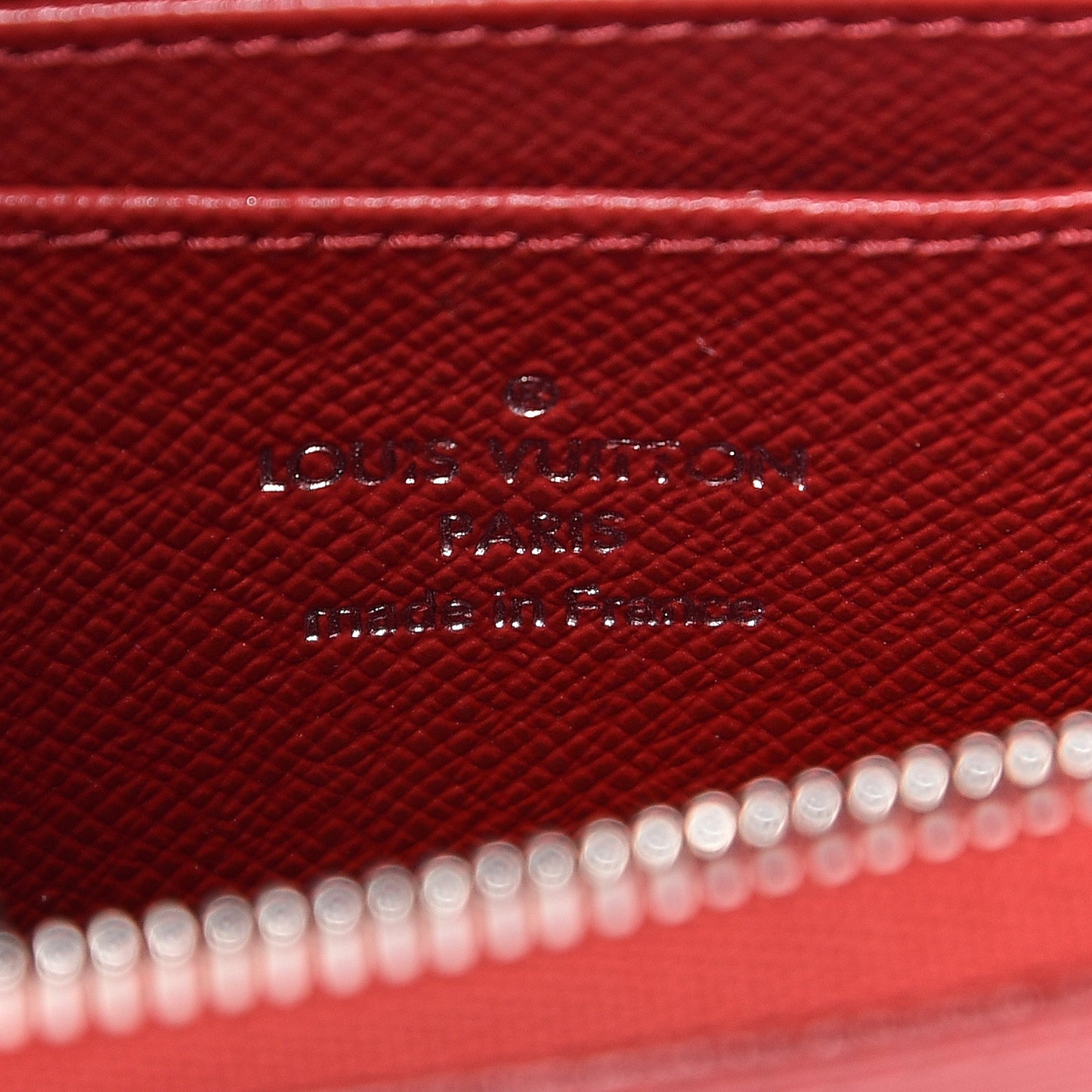Epi Zippy Coin Purse Rubis