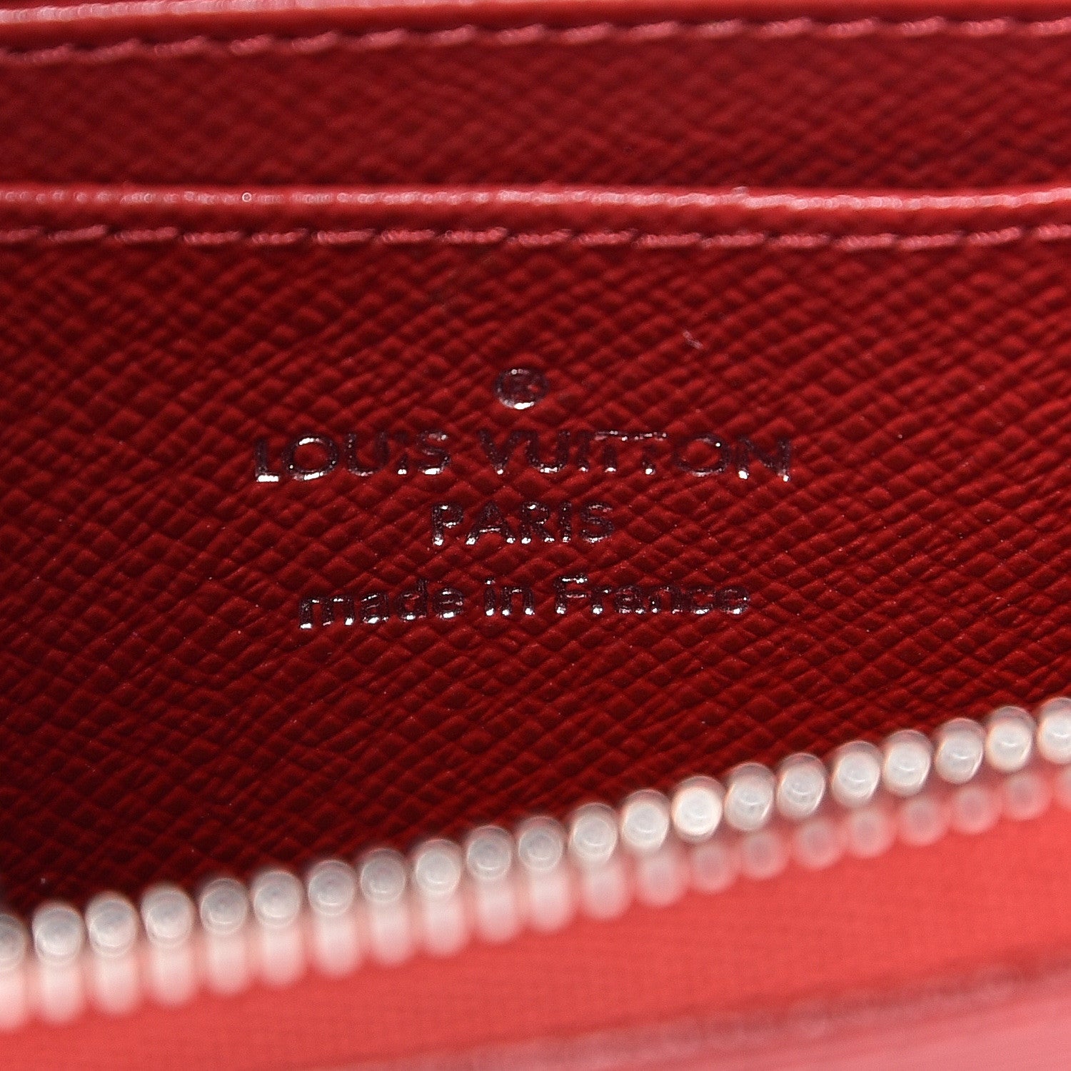 Louis Vuitton Epi Zippy Coin Purse Rubis 6 of 9