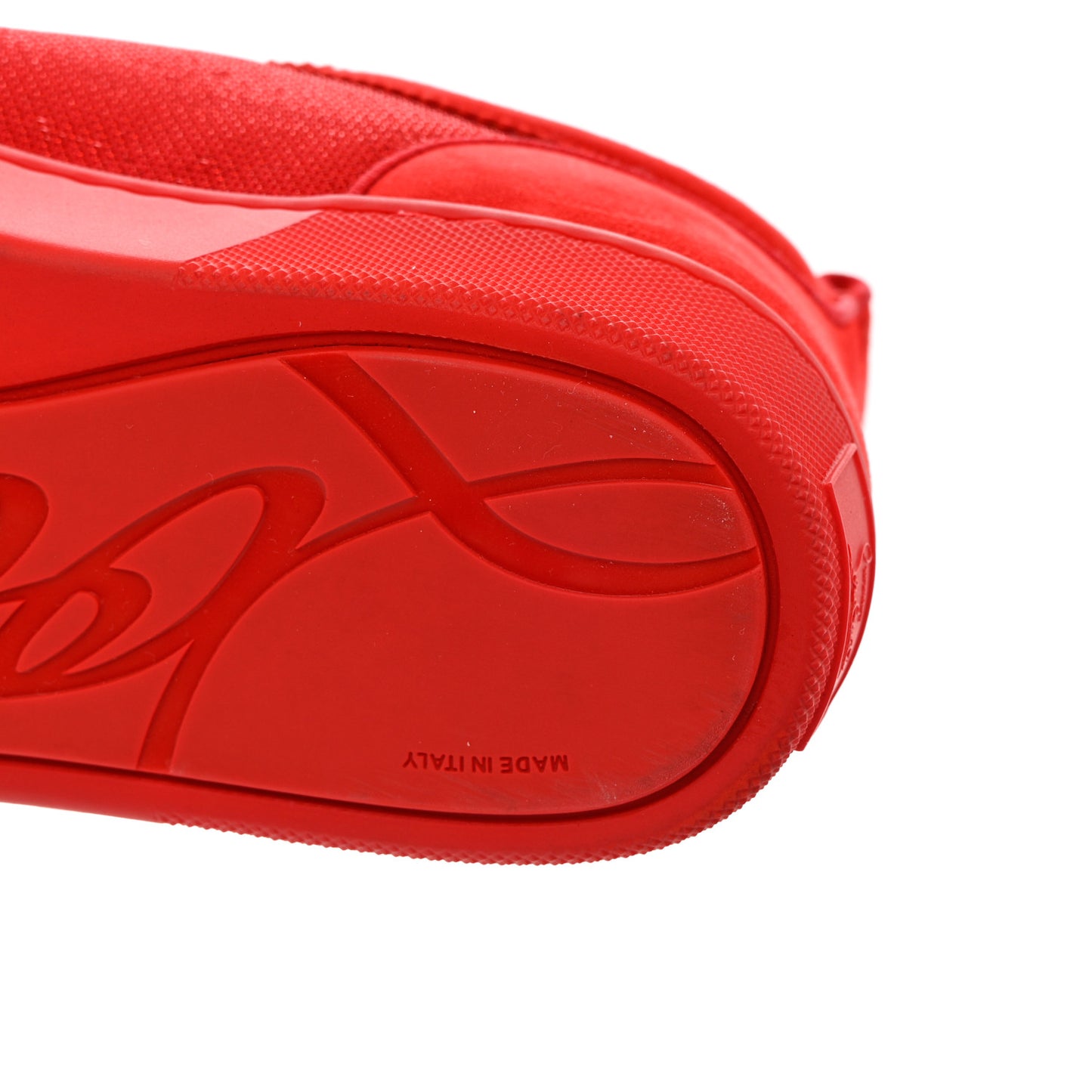 Suede Mens Happyrui Spikes Flat Sneakers 43.5 Red