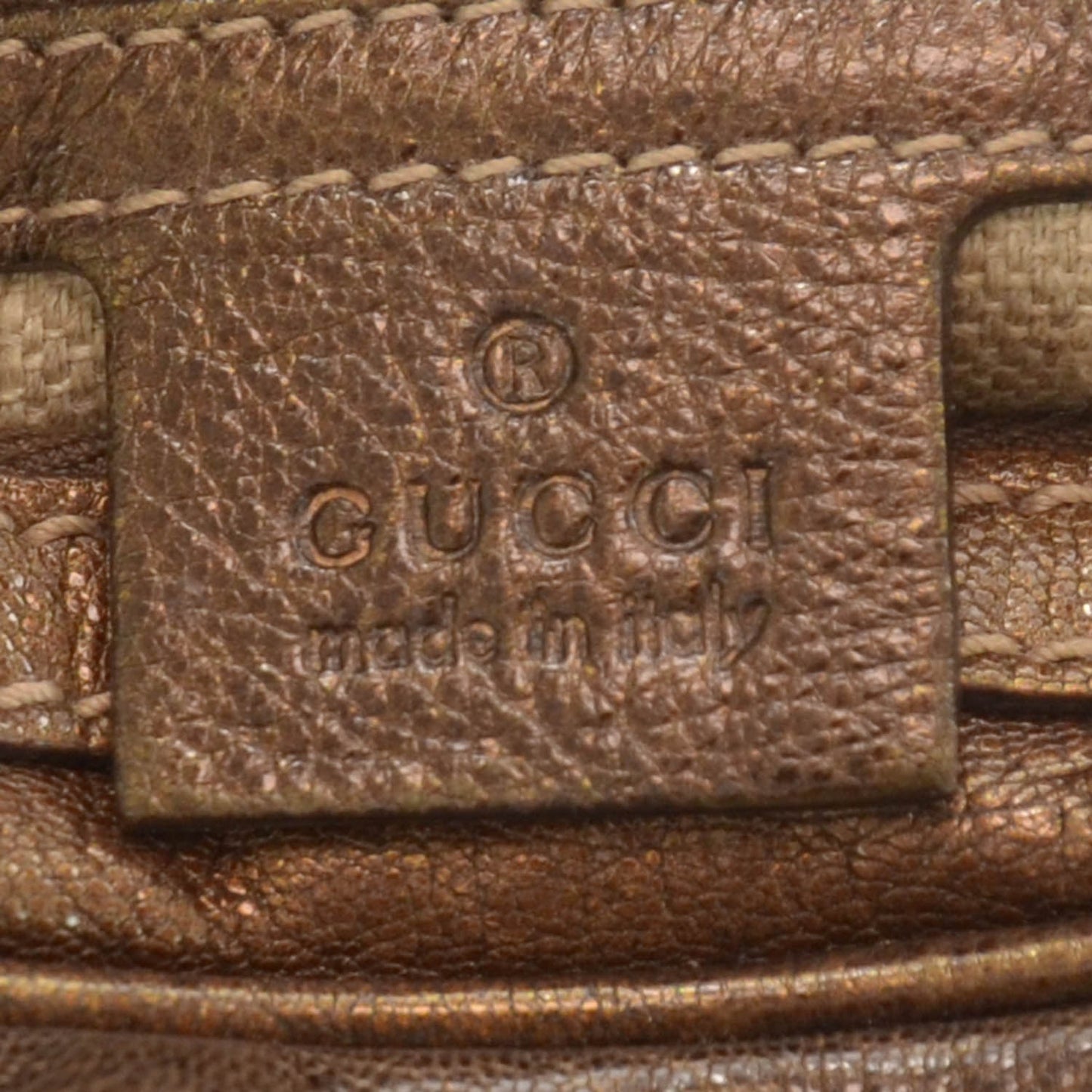 Leather Capri Small Bowler Bronze