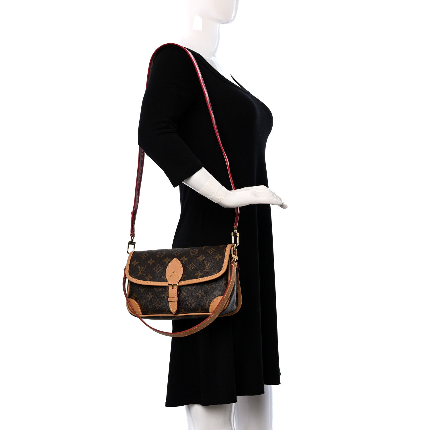 Louis Vuitton Monogram Diane Fuchsia 2 of 10