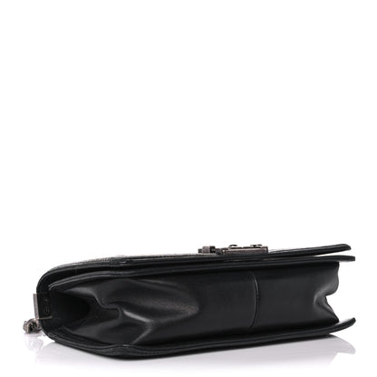 Chanel Lambskin Quilted Medium Boy Flap Black 4 of 15