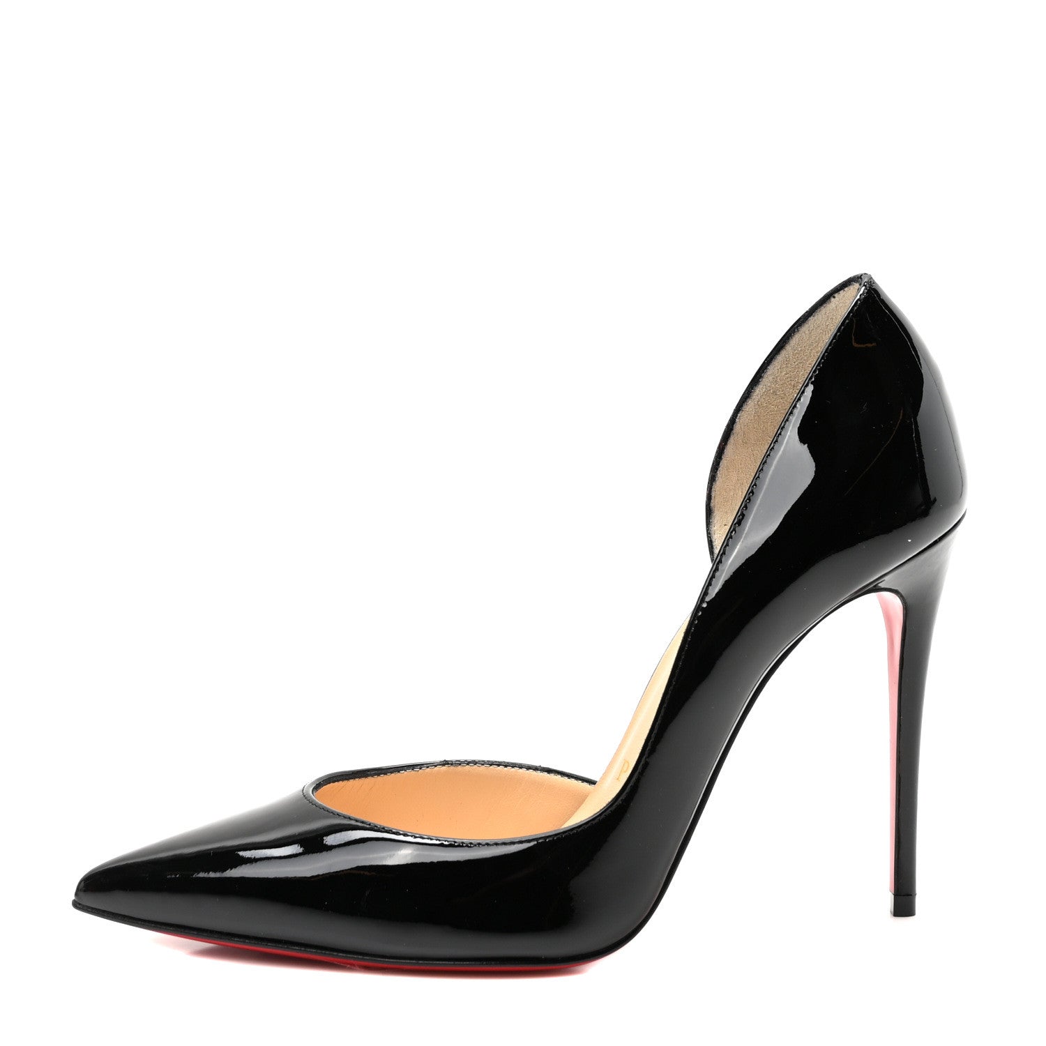 Christian Louboutin Patent Iriza 100 Pumps 36 Black 1 of 8