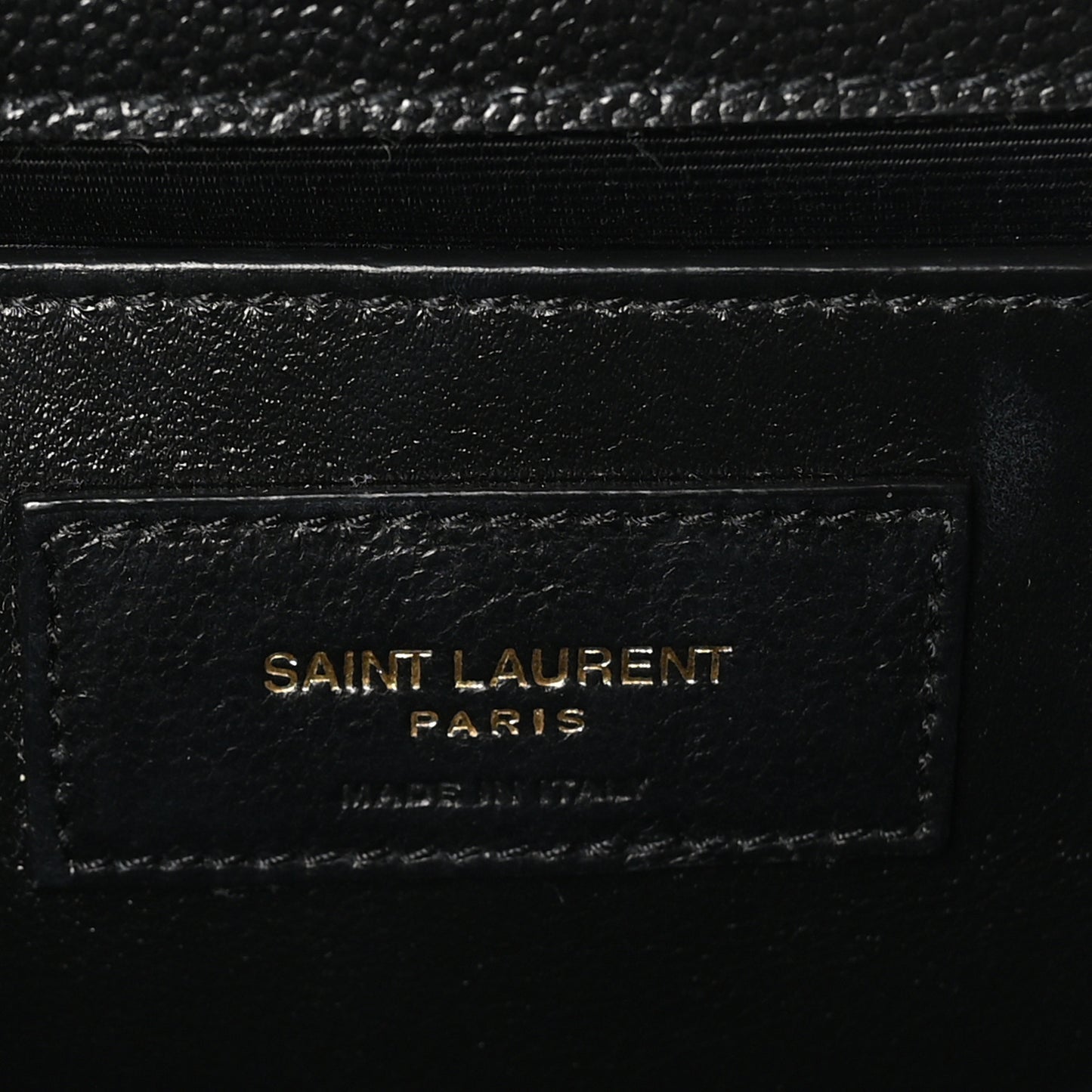 Grain De Poudre Medium Classic Monogram Kate Tassel Satchel Black
