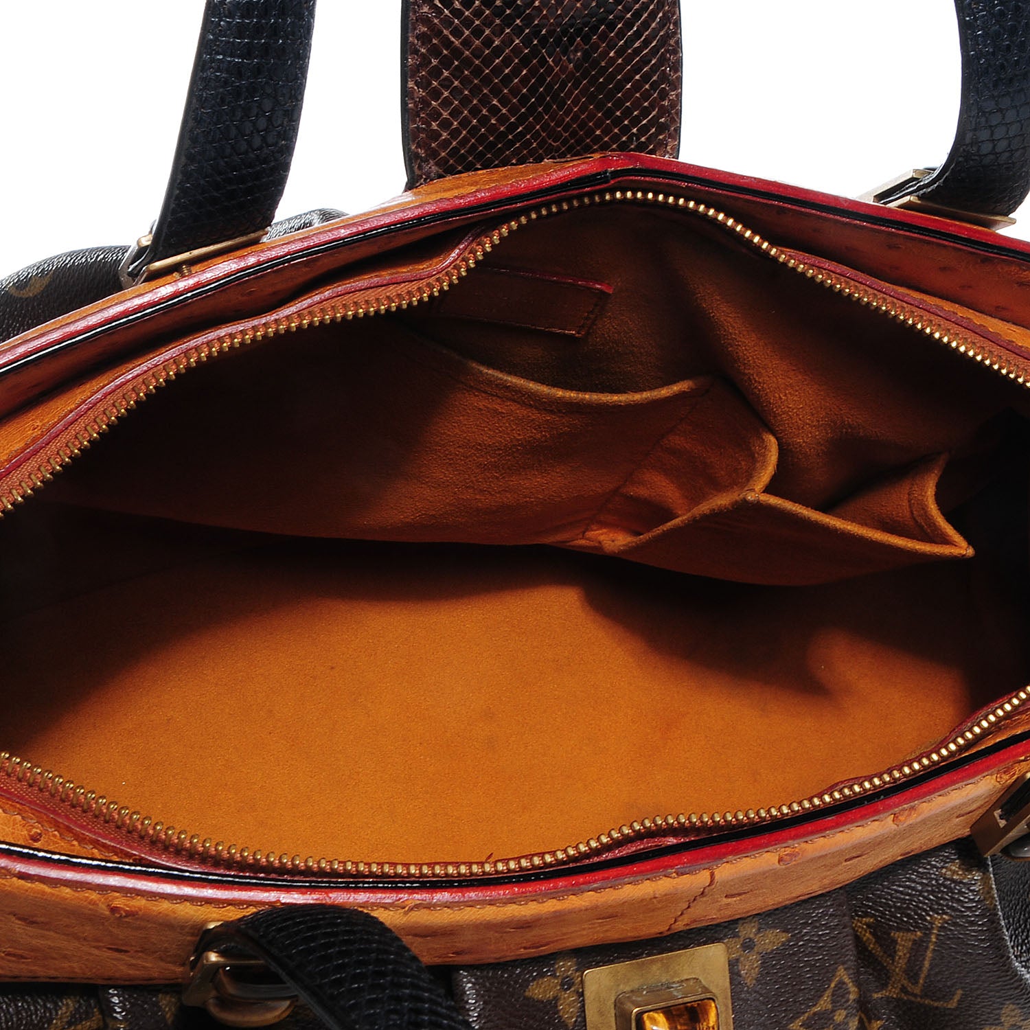 Louis Vuitton Monogram Ostrich Oskar Waltz 6 of 7