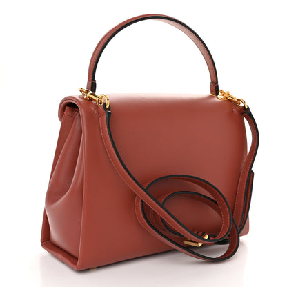 Valentino Garavani Nappa Small One Stud Top Handle Bag Gingerbread 3 of 9