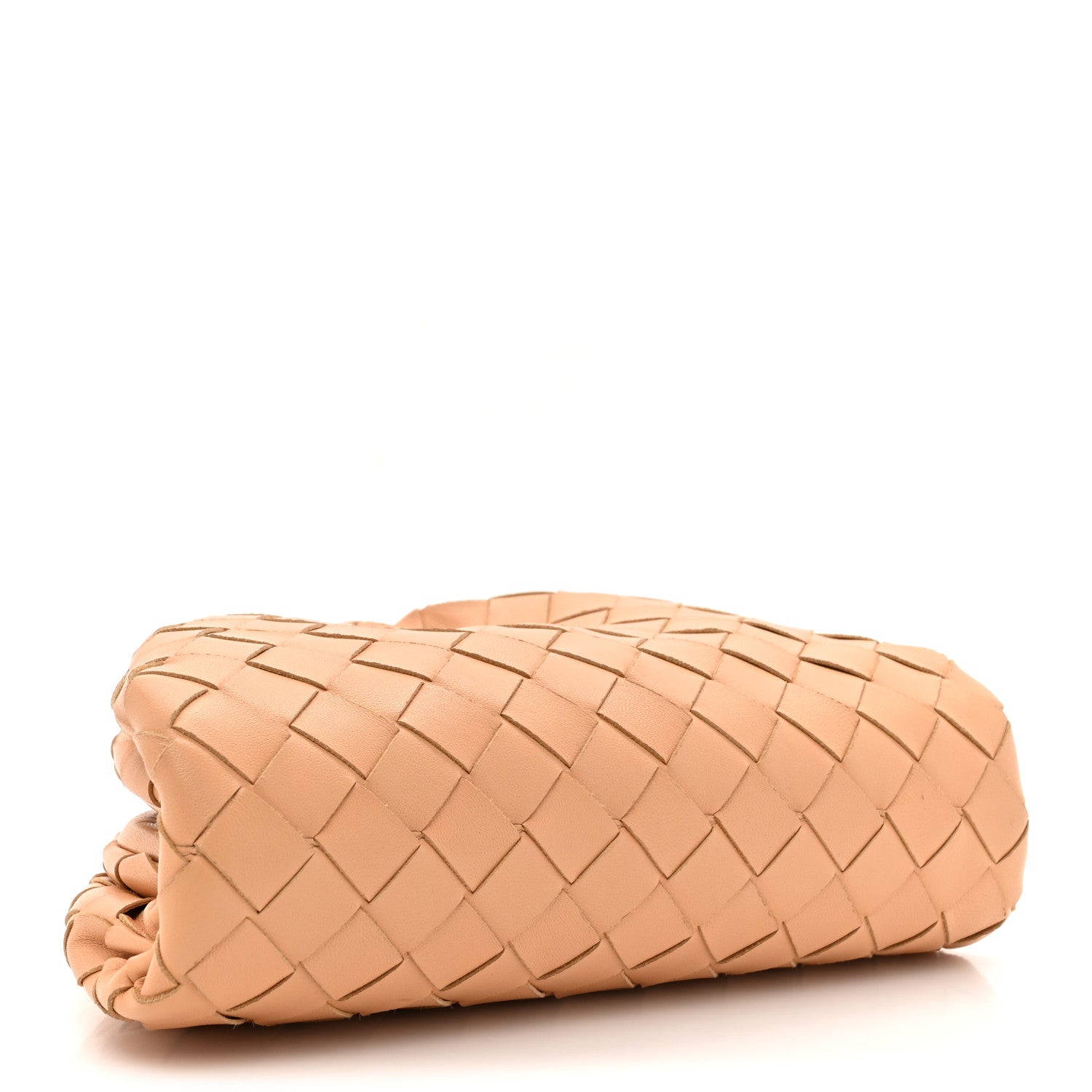 Bottega Veneta Nappa Intrecciato The Mini Pouch Almond 4 of 10