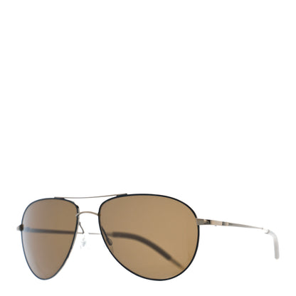 Oliver Peoples Benedict Aviator Sunglasses Gold 1 of 6