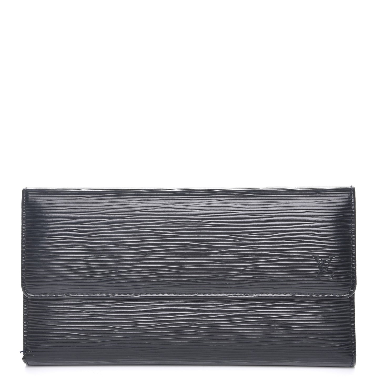Epi Porte Tresor International Wallet Black