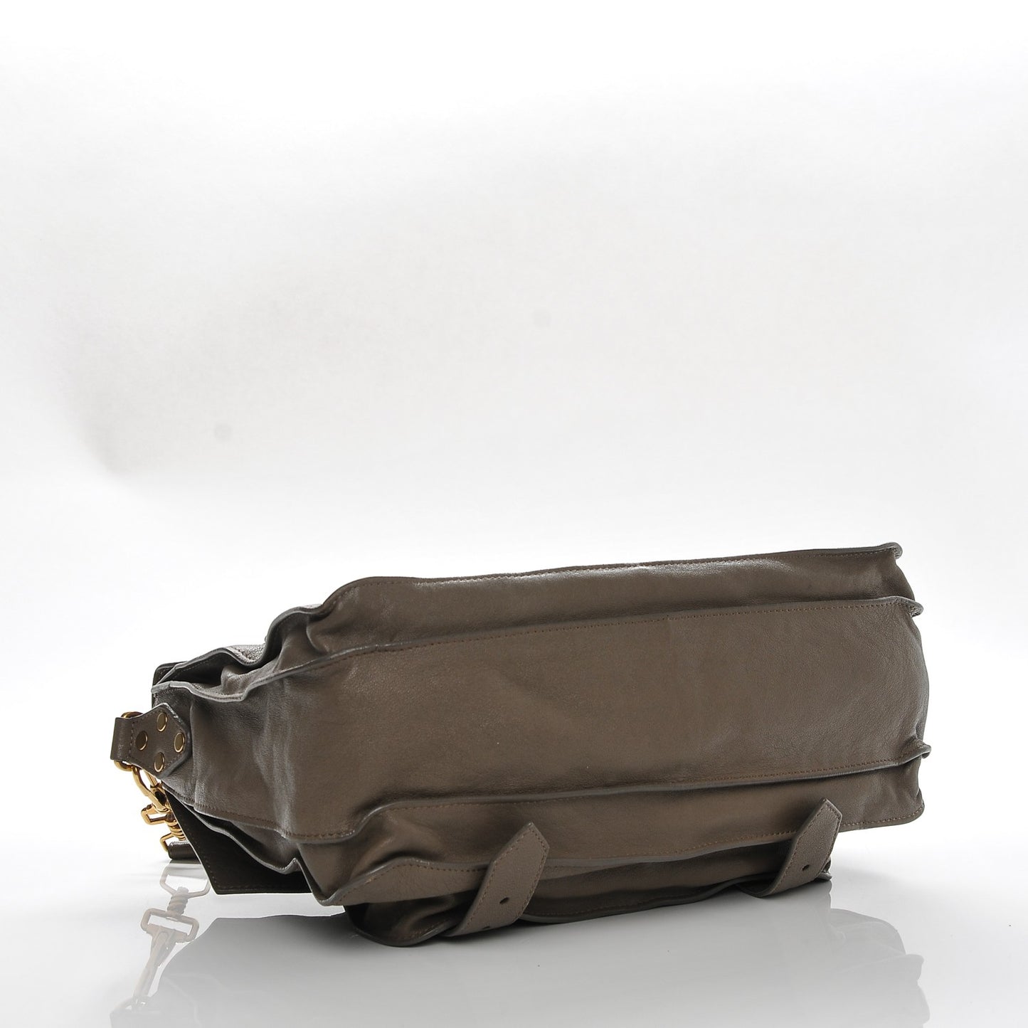 Lambskin Medium PS1 Satchel Smoke