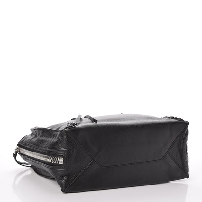 Balenciaga Veau Papier A6 Zip Around Tote Black 4 of 7