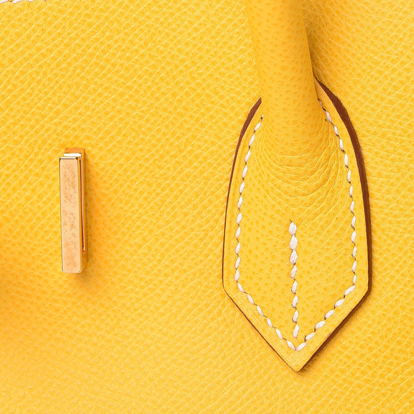 Epsom Horseshoe Birkin 35 Jaune