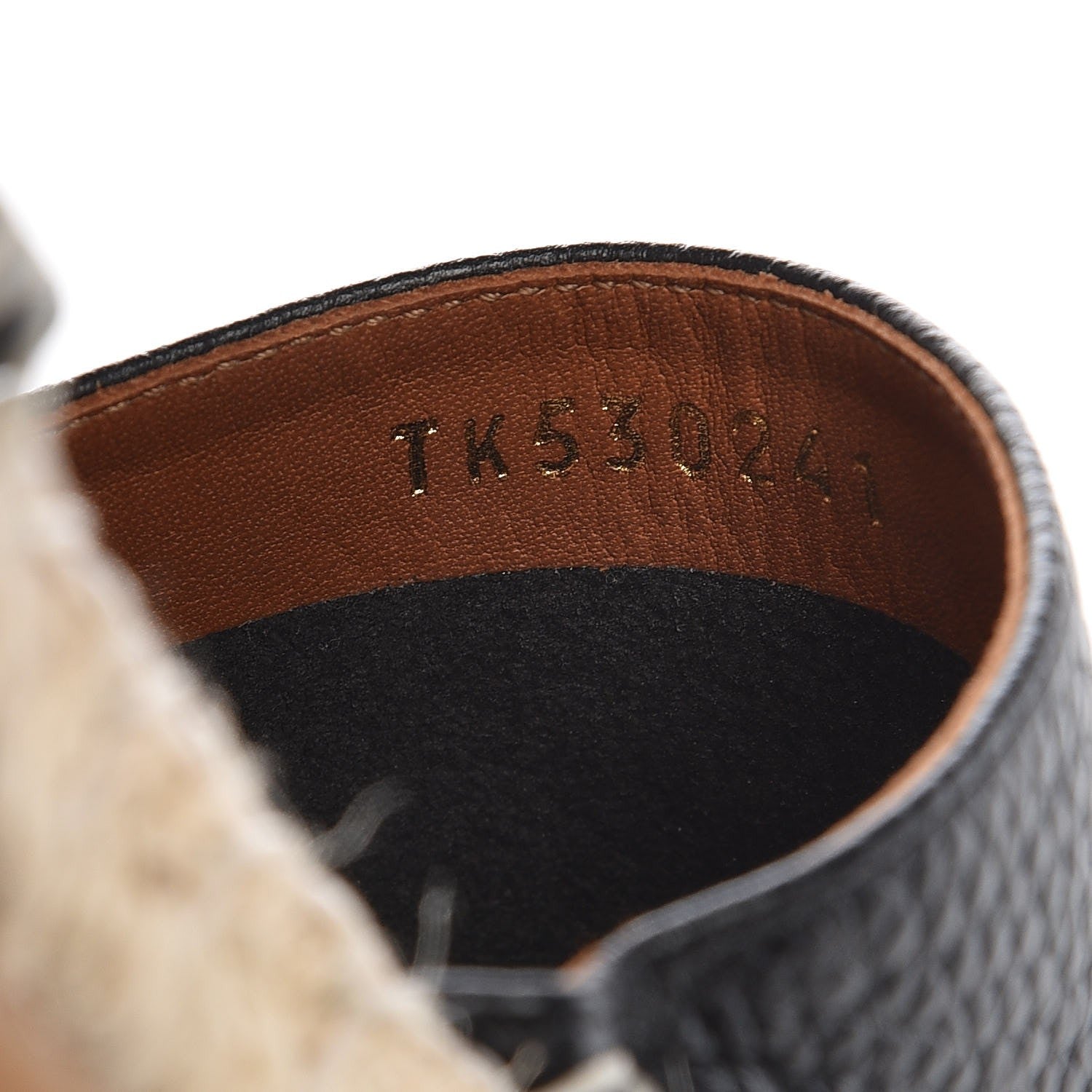 Valentino Garavani Grained Calfskin Rockstud Ankle Wrap Espadrille 20mm Flats 41 Black Light Cuir Natural 10 of 13