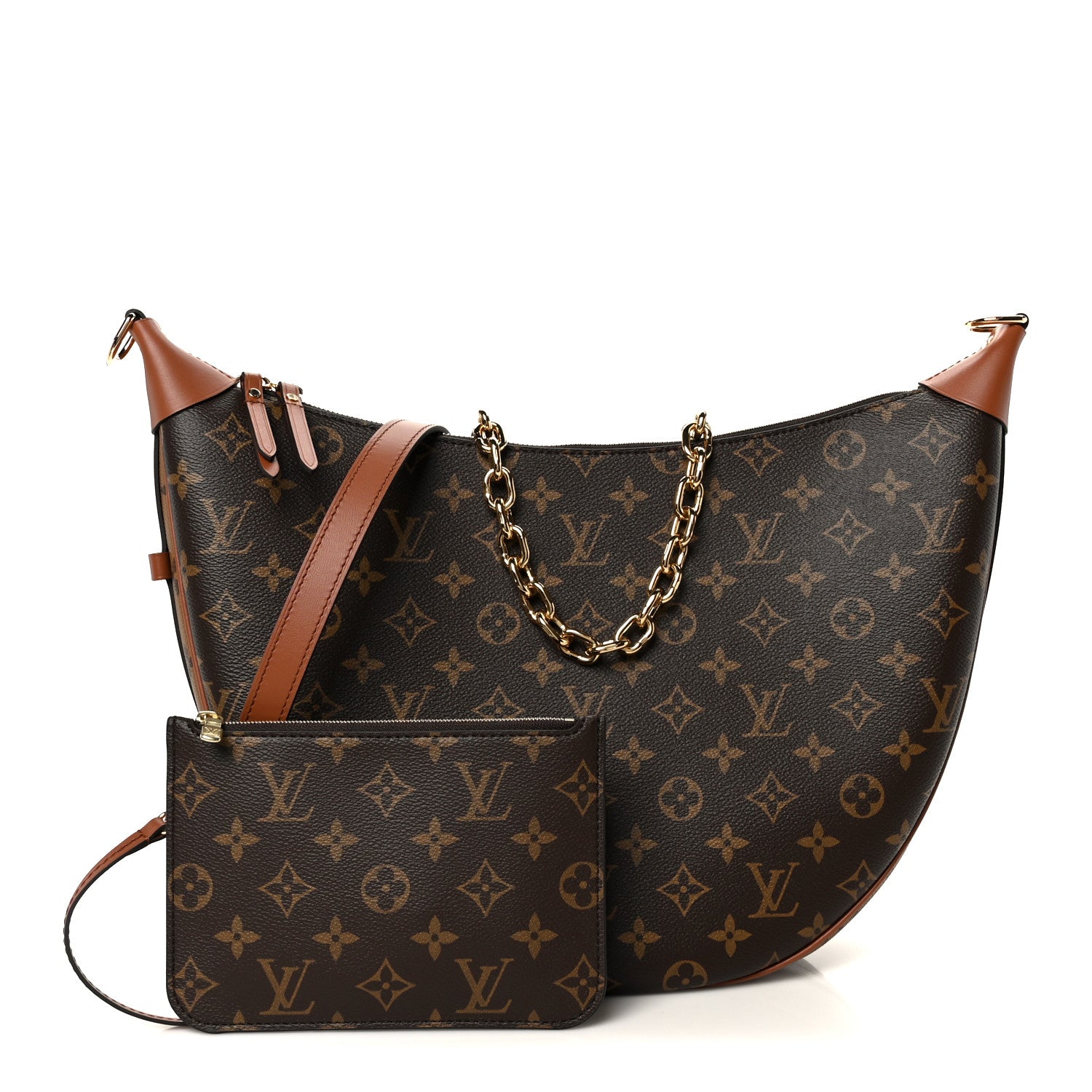 Louis Vuitton Reverse Monogram Loop Hobo 3 of 13