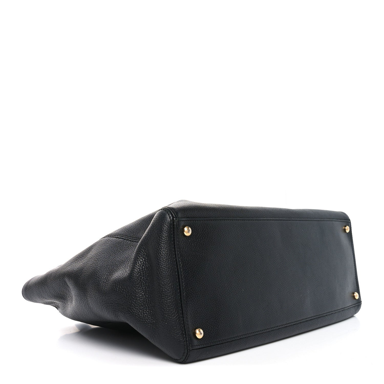 Chanel Calfskin Cerf Shopper Tote Black 4 of 10