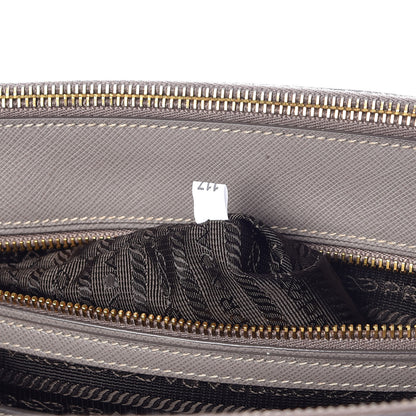 Prada Saffiano Large Galleria Double Zip Tote Argilla 8 of 14
