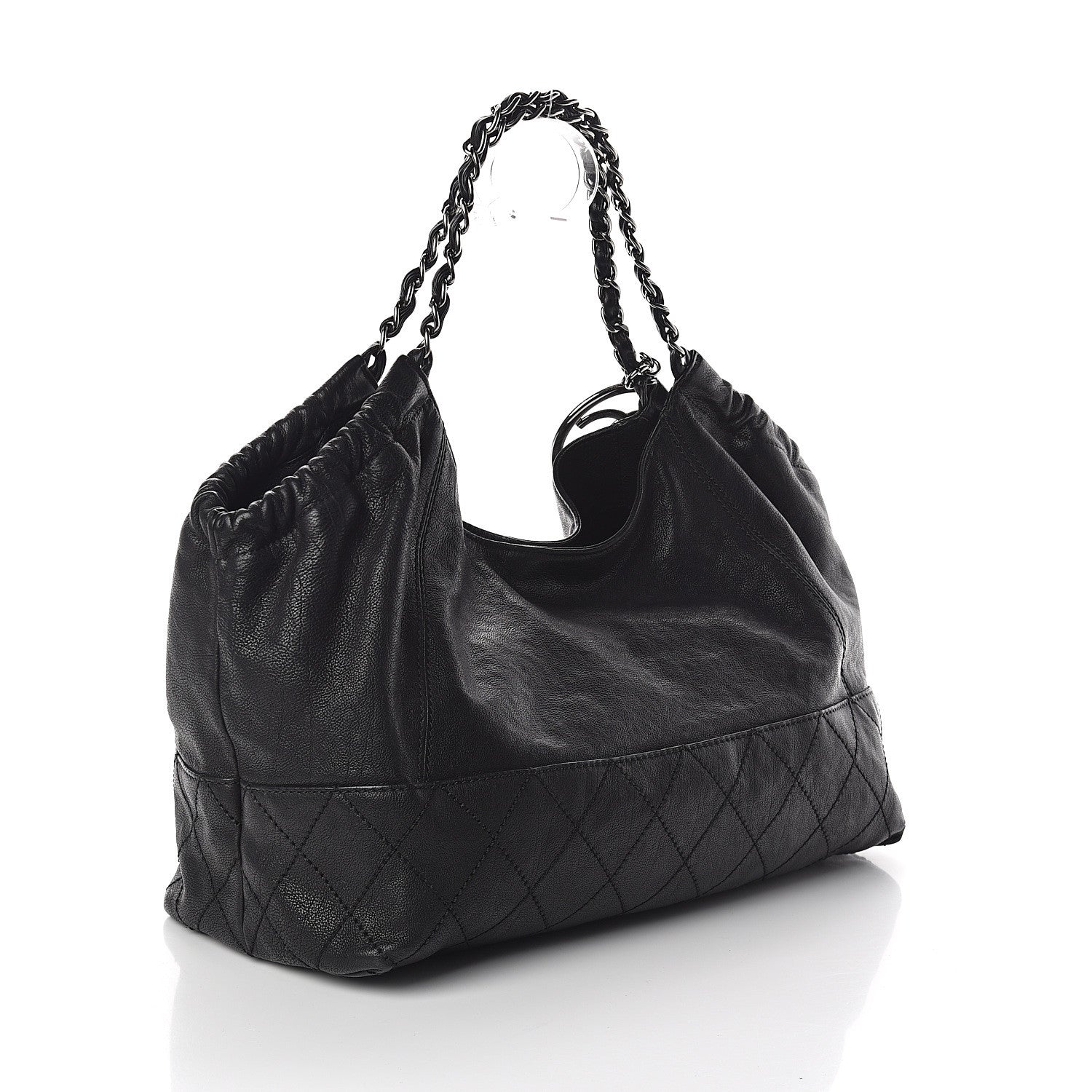 Chanel Calfskin Baby Coco Cabas Black 3 of 10