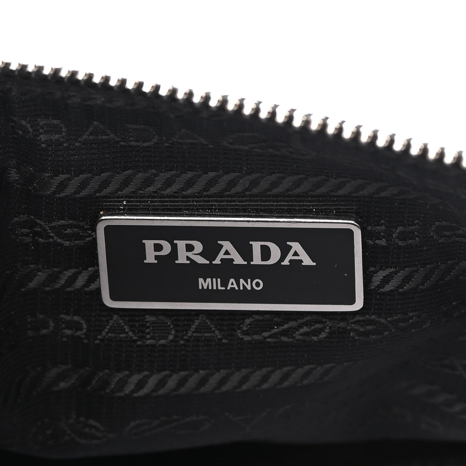 Prada Re-Nylon Saffiano Re-Edition 2000 Double Zip Crossbody Bag Black 7 of 16