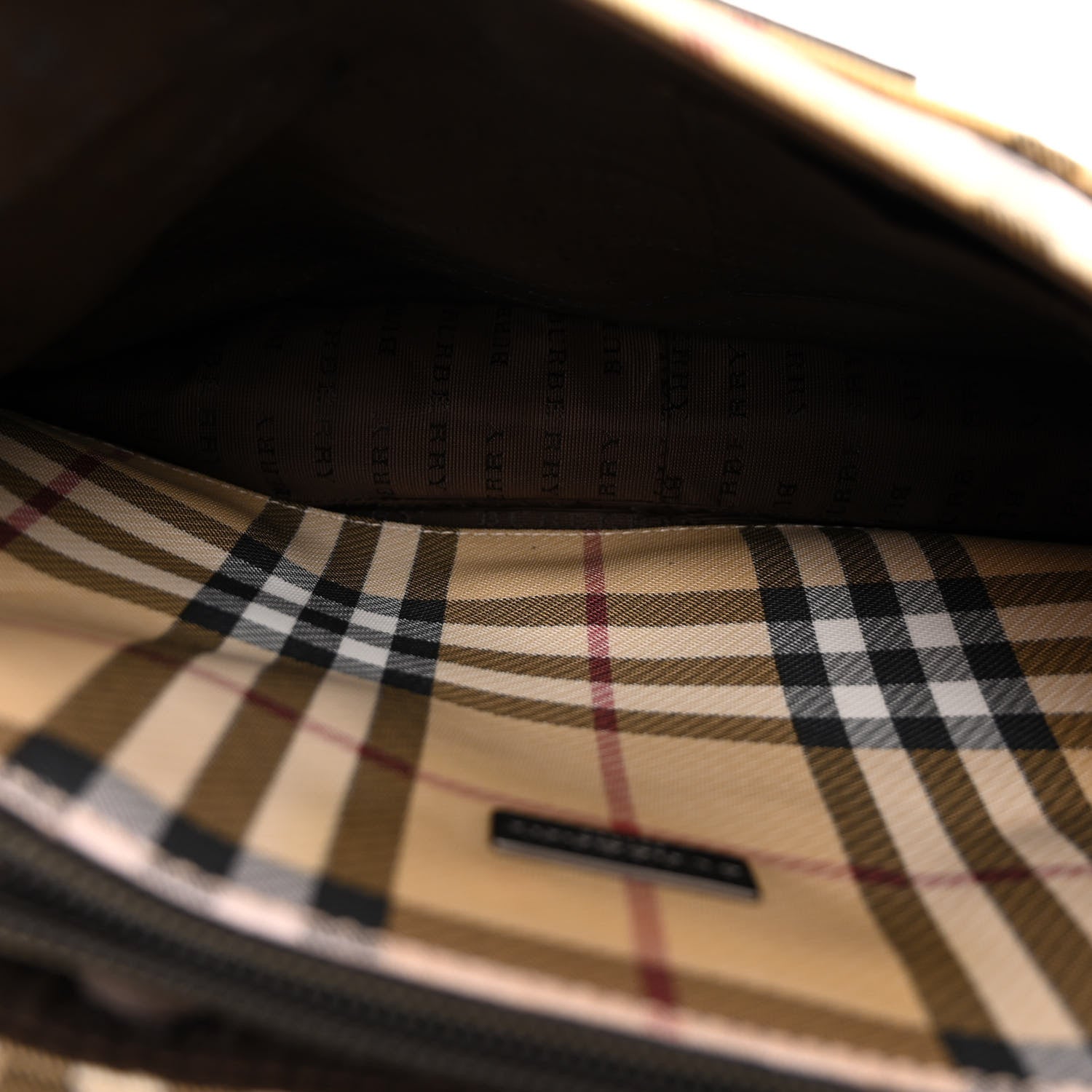 Burberry Nova Check Diaper Messenger Bag 5 of 9