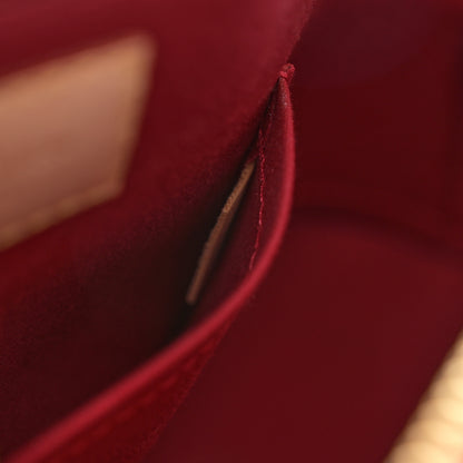 Louis Vuitton Vernis Alma BB Pomme D'Amour 8 of 10