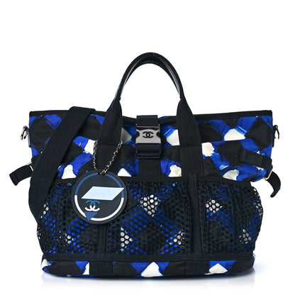 Chanel Nylon Mesh Airline Tote Multicolor 1 of 8