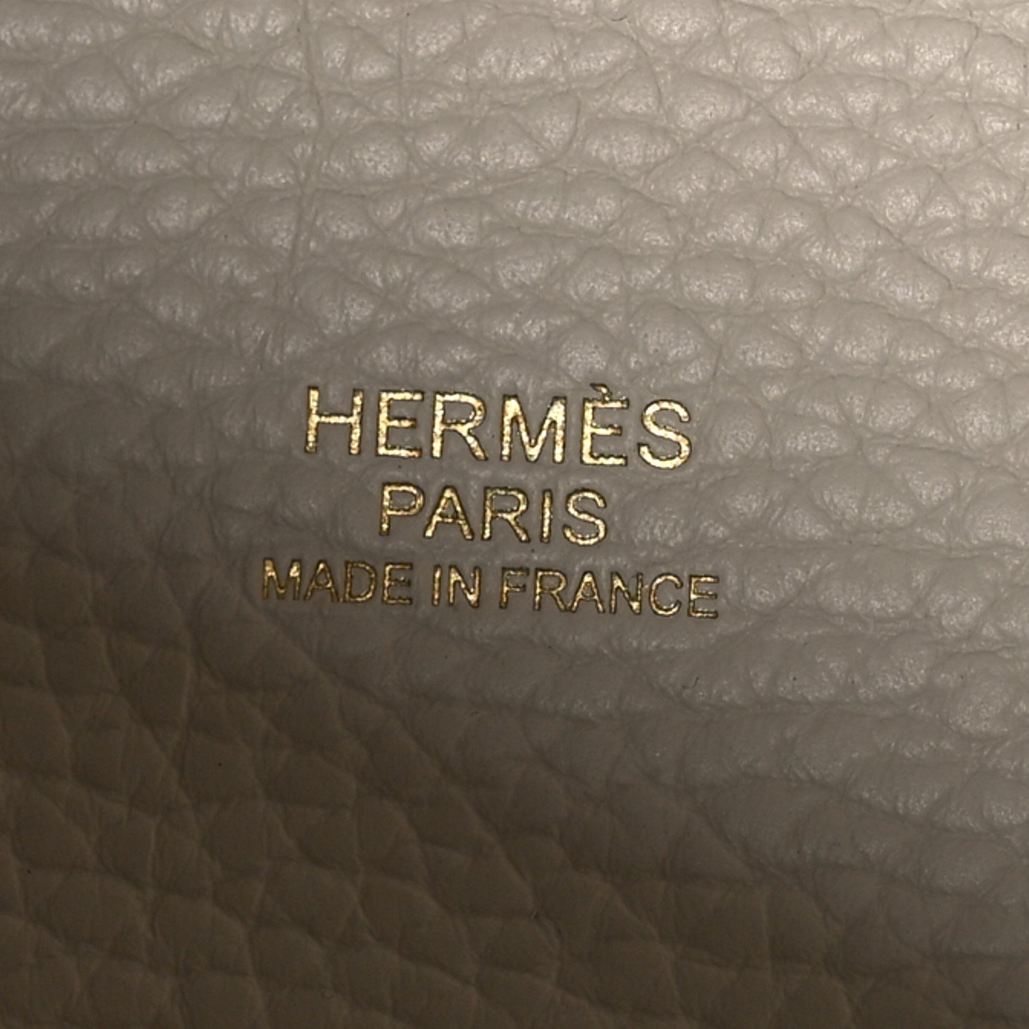 Hermes Taurillon Clemence Picotin Lock 18 PM Beton 6 of 11