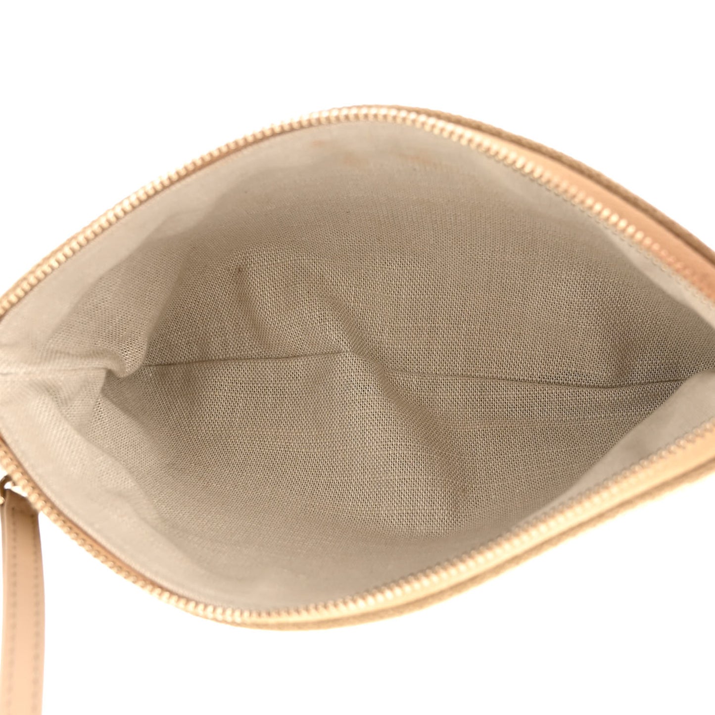 Mixed Fibers Small Deauville Tote Beige