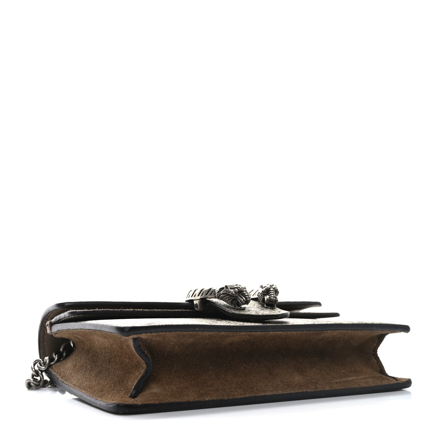 Gucci GG Supreme Monogram Super Mini Dionysus Shoulder Bag Taupe 4 of 9