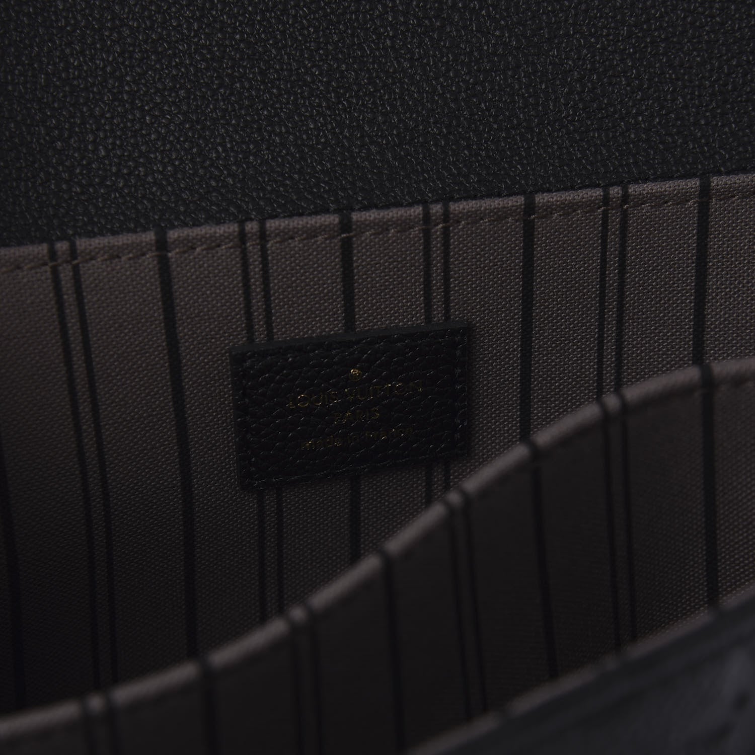 Louis Vuitton Empreinte Pochette Metis Black 8 of 9