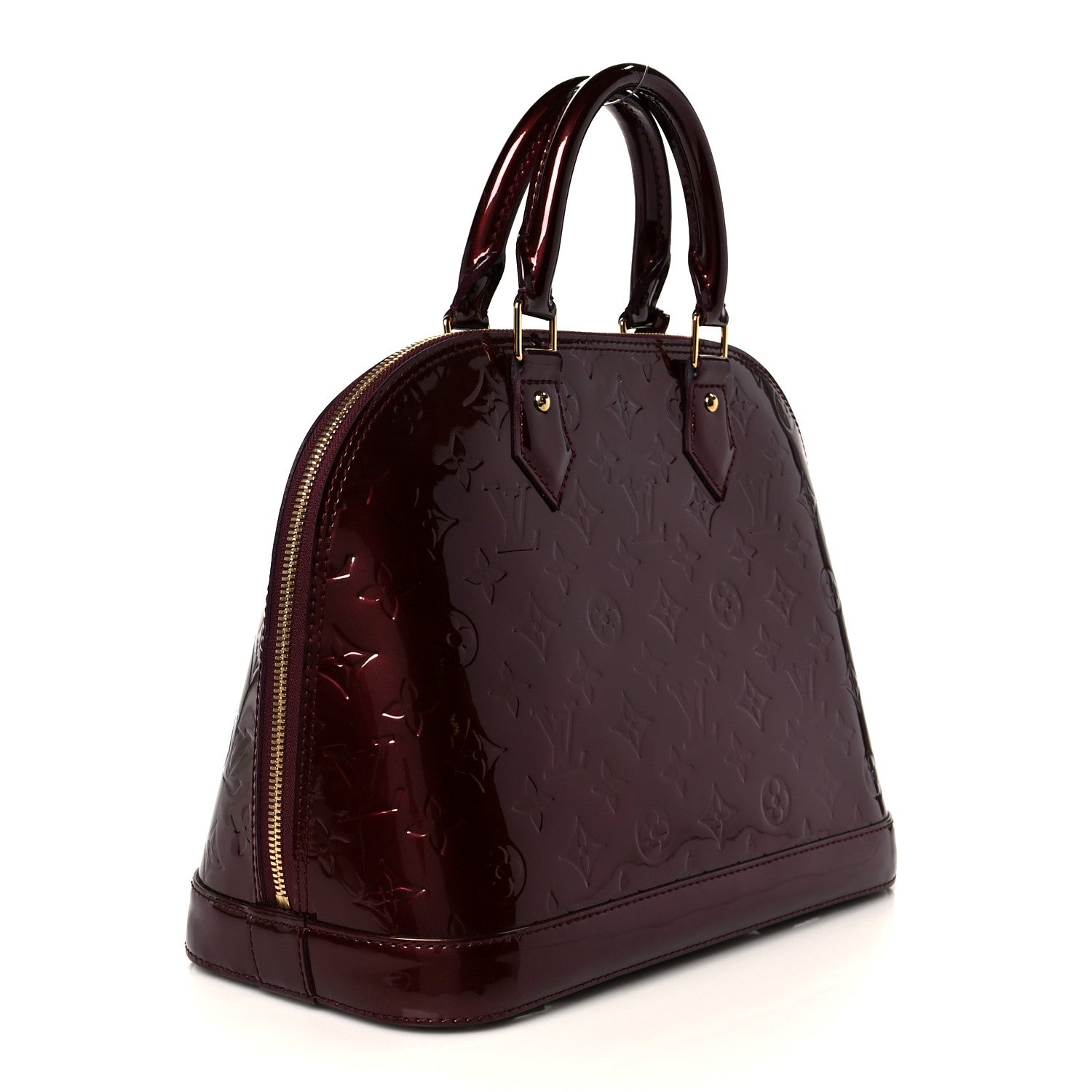 Louis Vuitton Vernis Alma PM  Rouge Fauviste 3 of 12