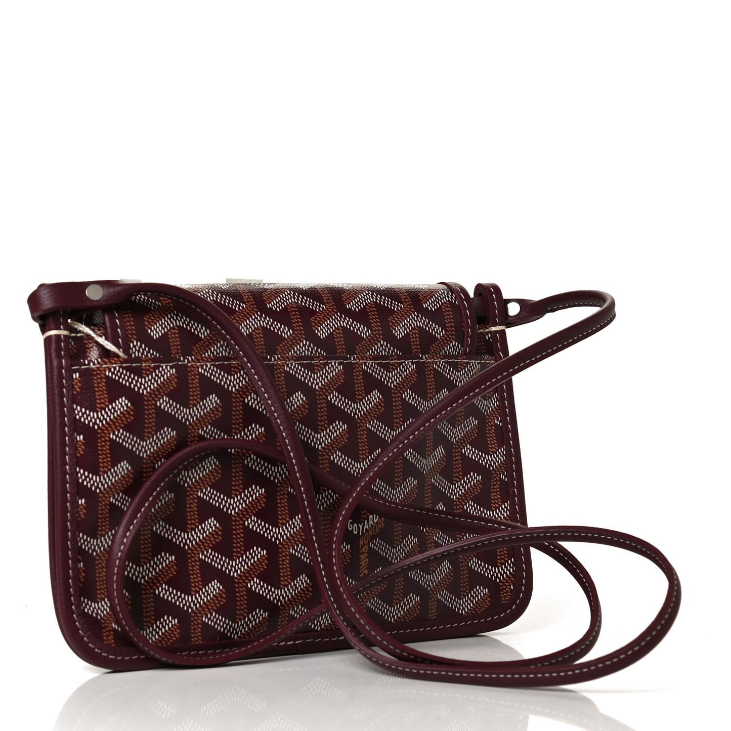 Goyardine Plumet Wallet Clutch Burgundy