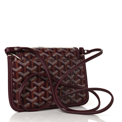 Goyard Goyardine Plumet Wallet Clutch Burgundy 2 of 11