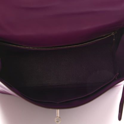 Hermes Swift Kelly Retourne 35 Cyclamen 4 of 17