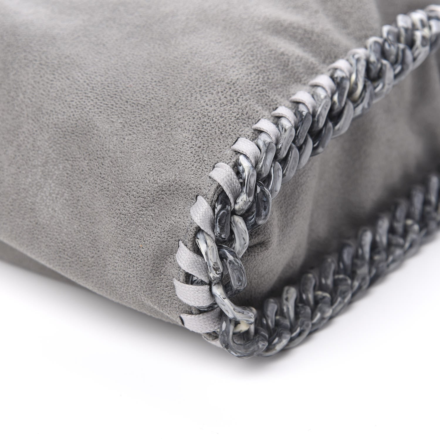 Stella McCartney Shaggy Deer Candy Falabella Grey 10 of 10
