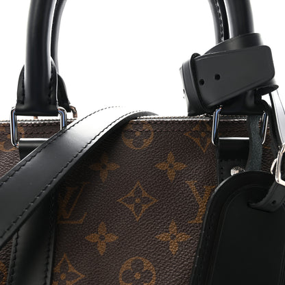 Louis Vuitton Monogram Macassar Keepall Bandouliere 45 6 of 8