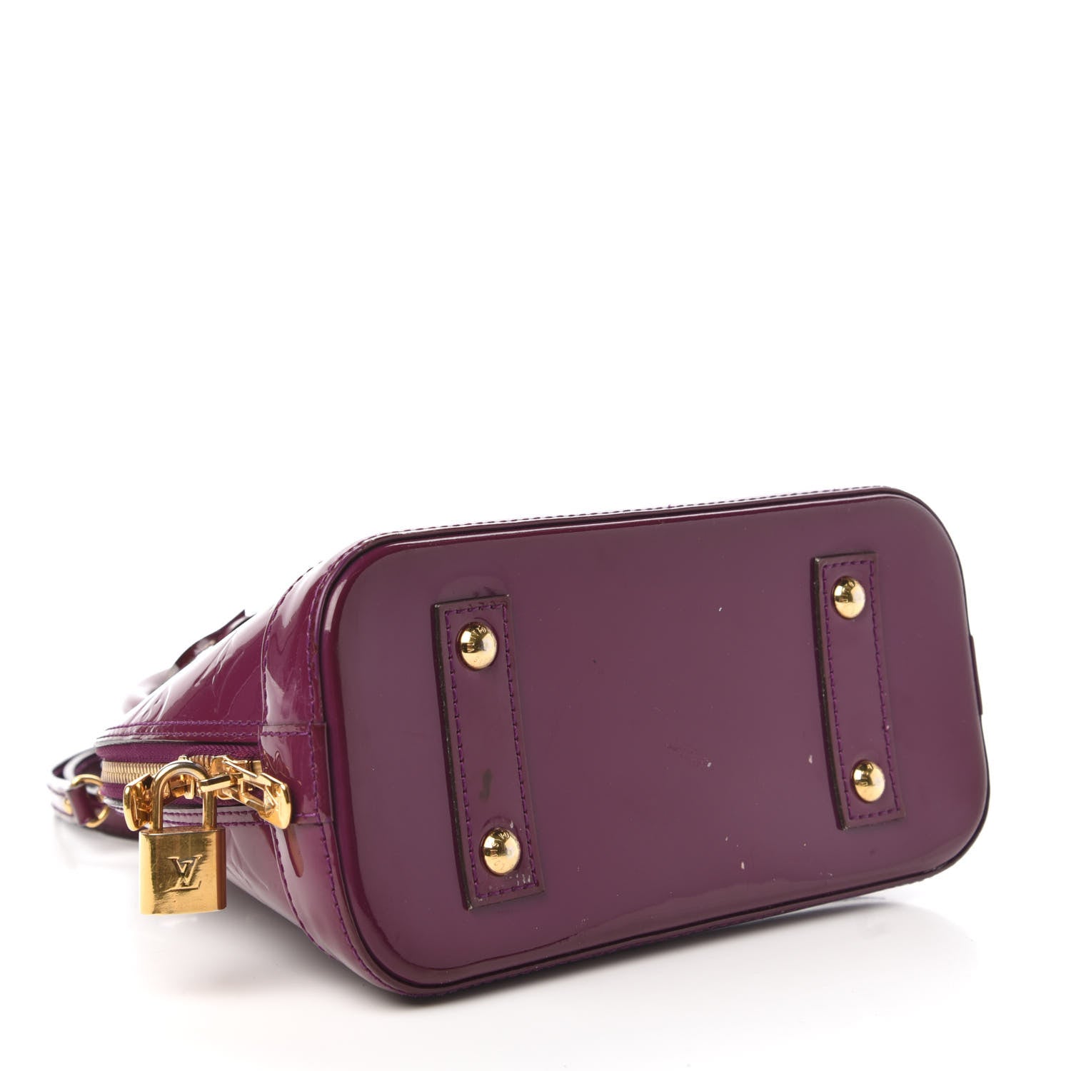 Louis Vuitton Vernis Alma BB Amethyste 4 of 15