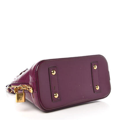 Louis Vuitton Vernis Alma BB Amethyste 4 of 15