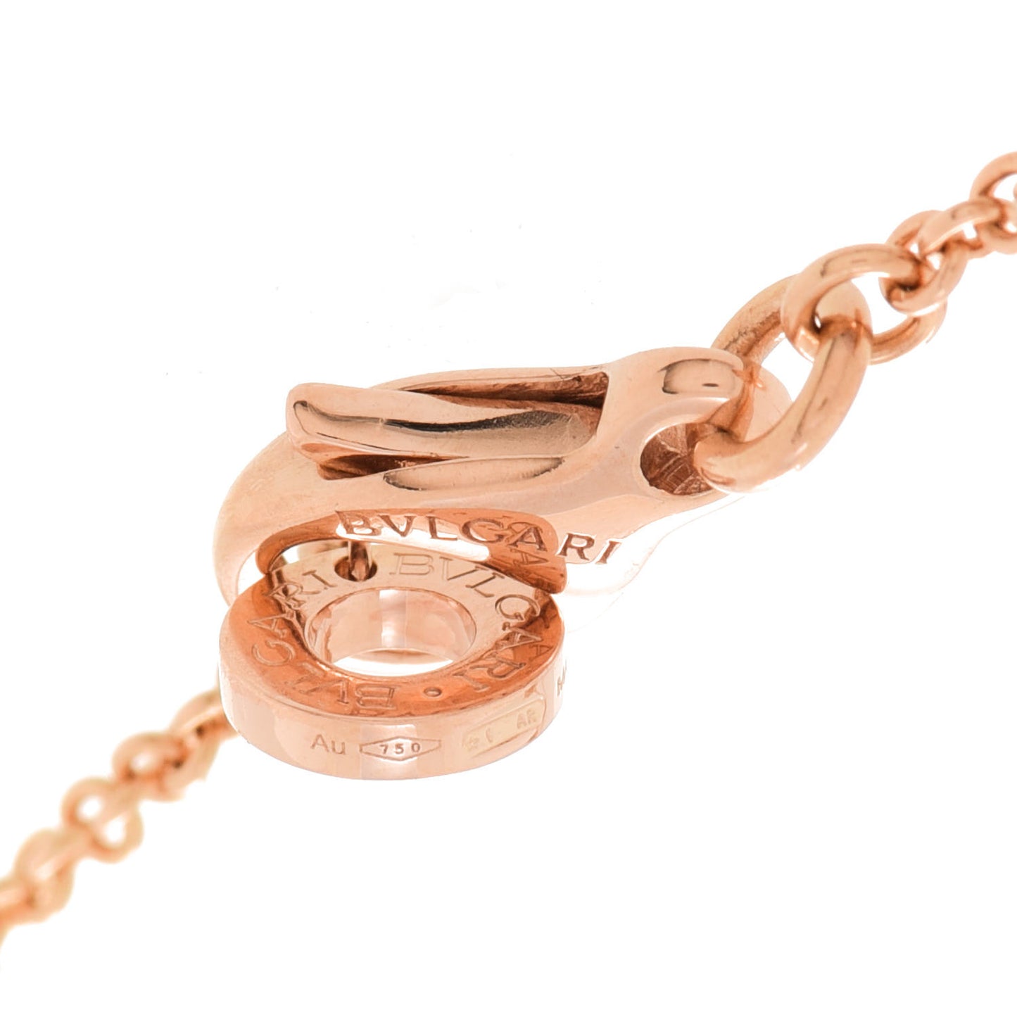 18K Rose Gold B.Zero1 Pendant Necklace