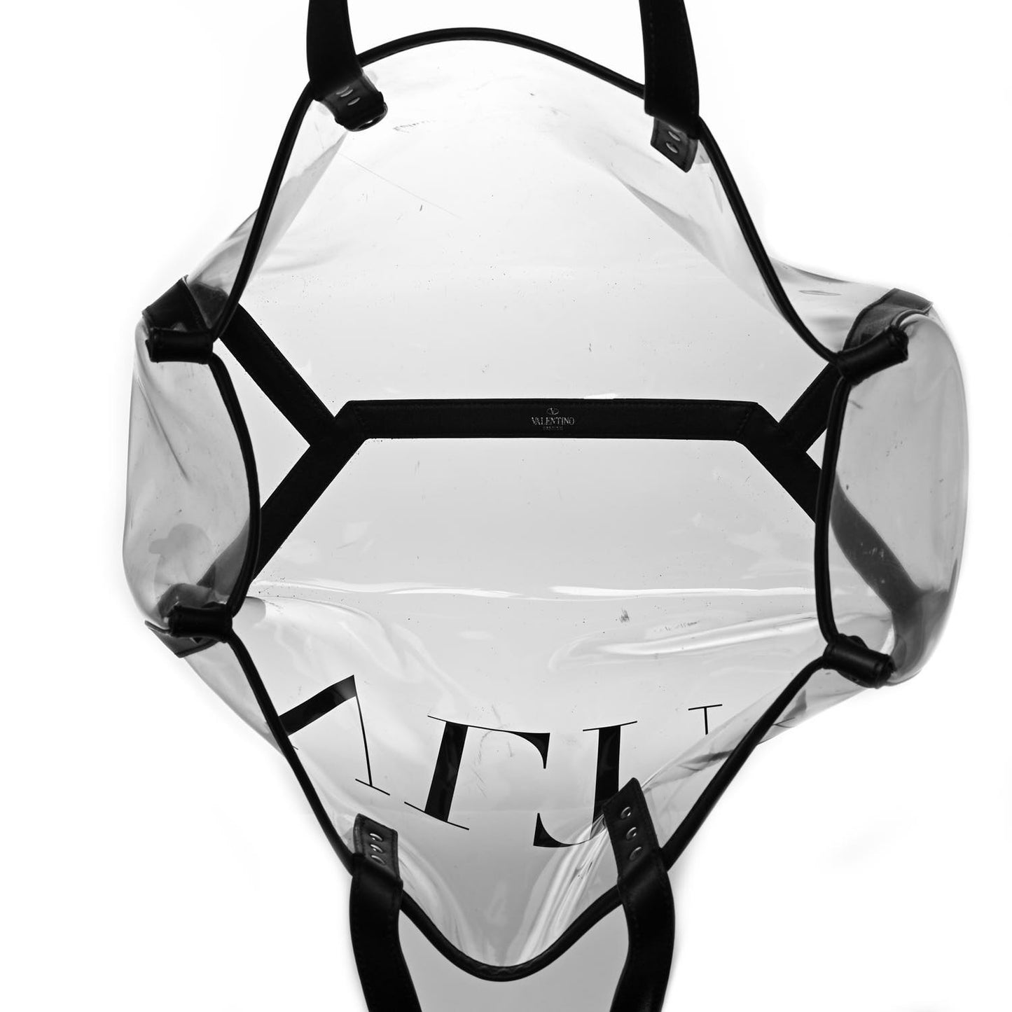 Plexy VLTN Shopping Bag Transparent