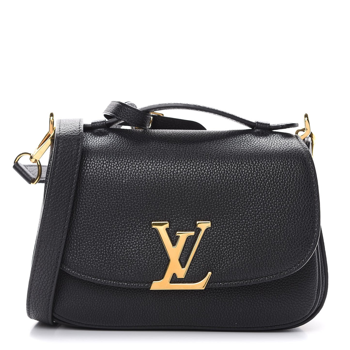 Grained Calfskin Vivienne NM Black