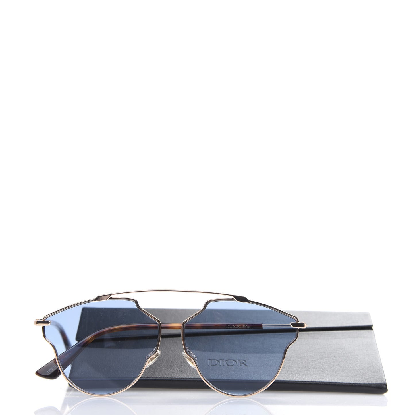 So Real Pop Sunglasses Blue Havana